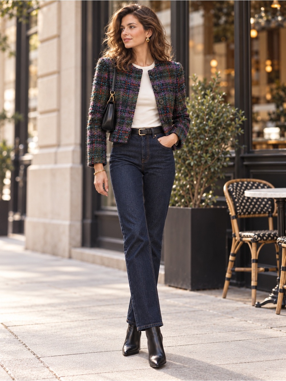 Herbert Grossman Plaid Bouclé Vintage Jacket🔥Union Made🔥